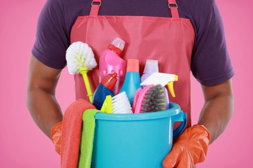 Kitchen and bathroom short-let cleaning service for a Brixton property
