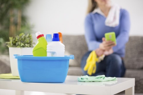Detailed bathroom cleaning for a Brixton move out clean