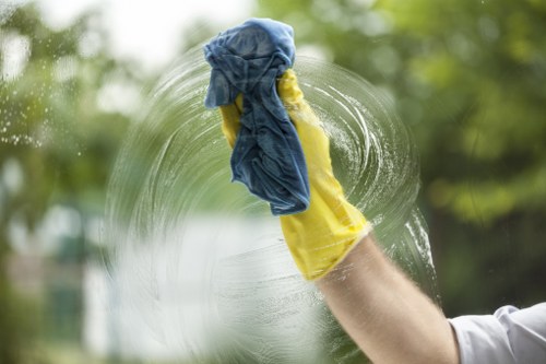 Deep cleaning tasks in a kitchen for a Brixton property