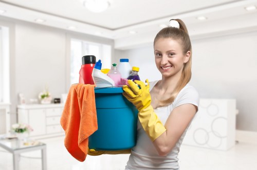 Preparation checklist and sorted household items before a Brixton clearance