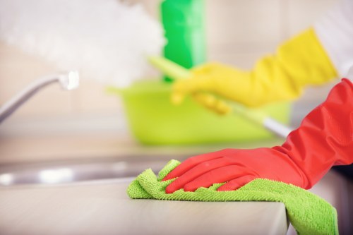 Detailed bathroom deep cleaning in a Brixton flat